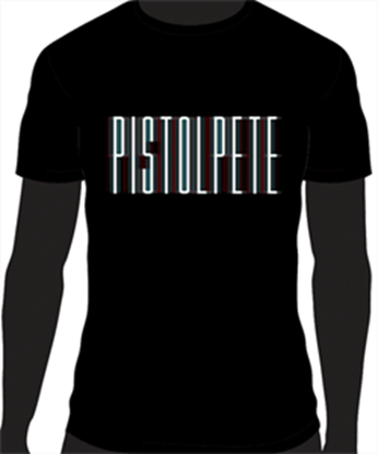 Picture of Pistol Pete #23 Black T-Shirt floppy socks design