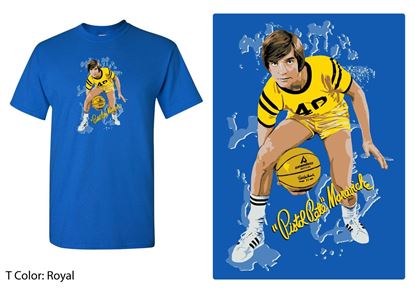 Picture of Pistol Pete Royal Blue Pose T-Shirt